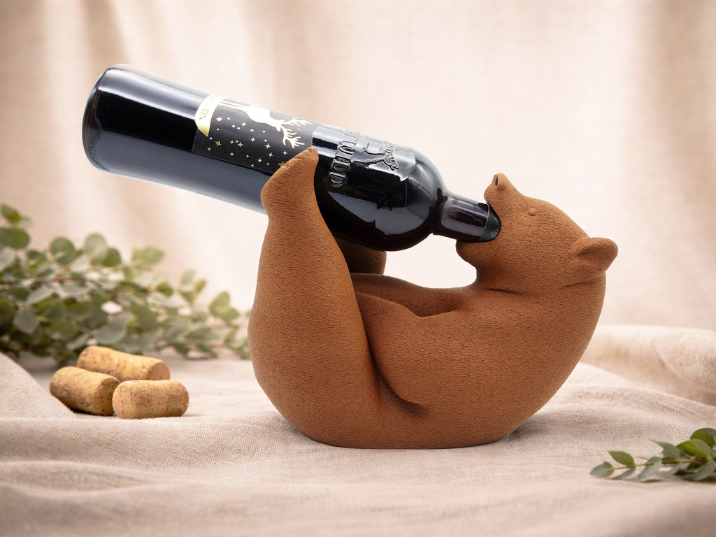 Bear Wine Bottle Holder