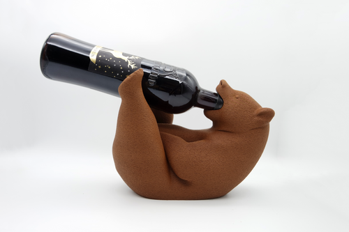 Bear Wine Bottle Holder