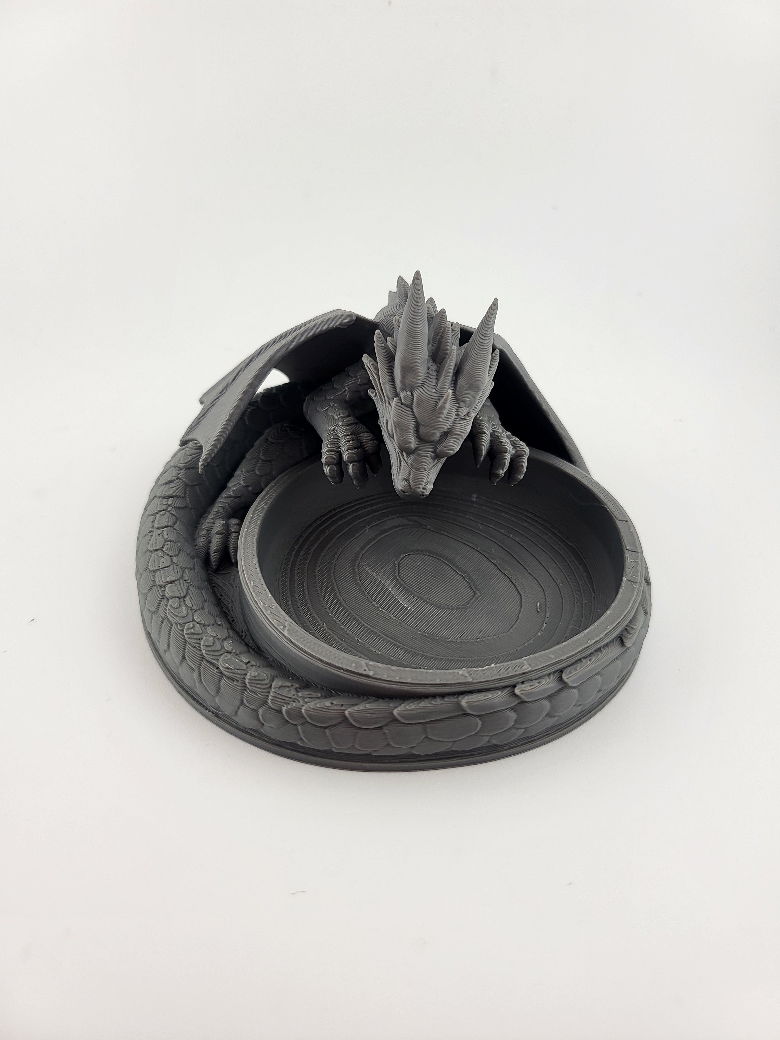 Dragon Ring Dish Incense Holder & Catchall Tray