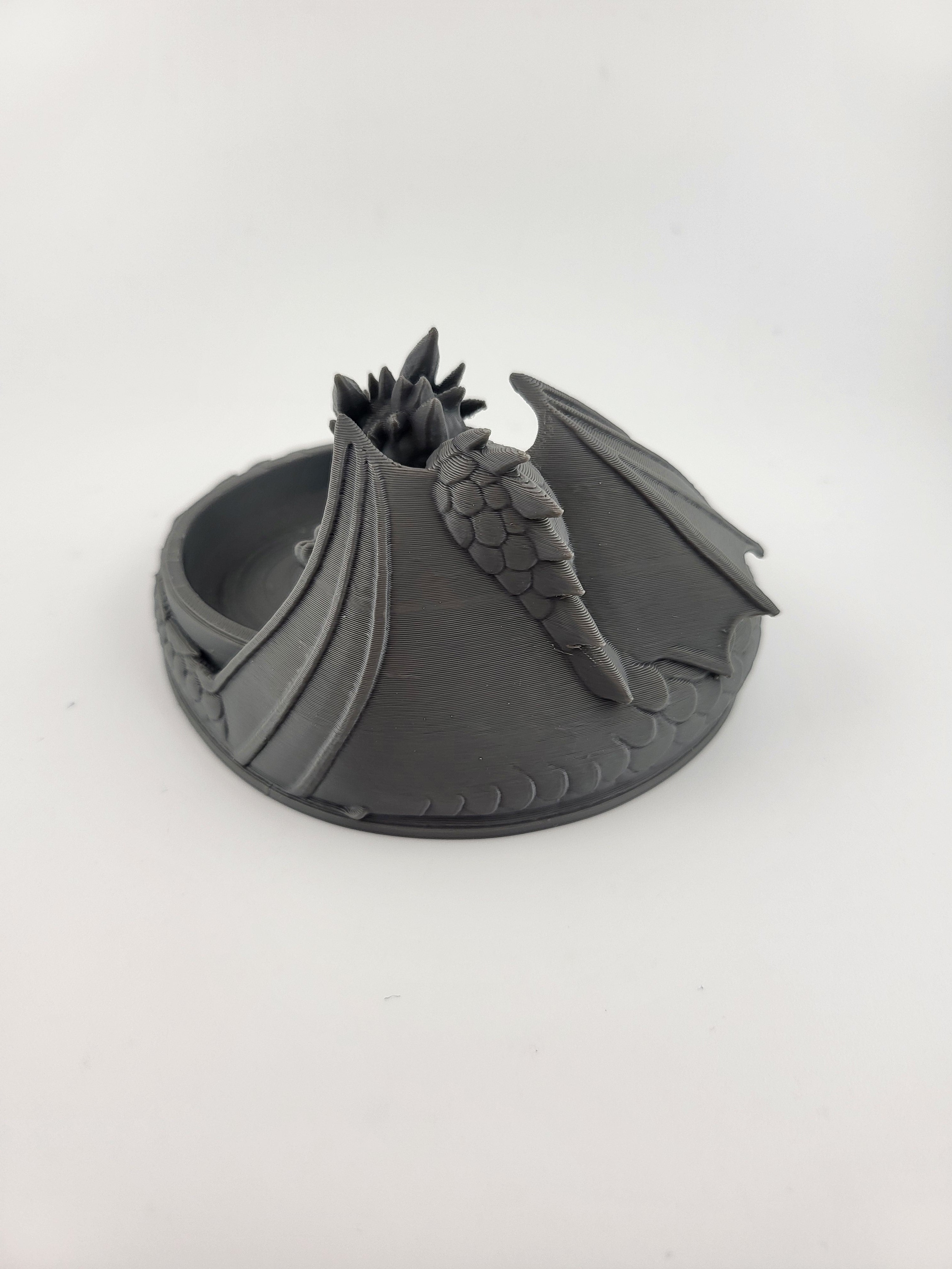 Dragon Ring Dish Incense Holder & Catchall Tray