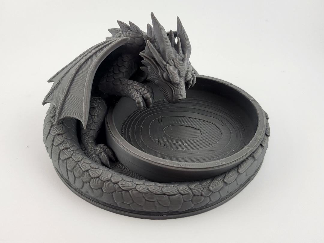 Dragon Ring Dish Incense Holder & Catchall Tray
