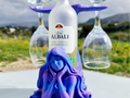 Mermaid Wine Bottle & Glass Holder