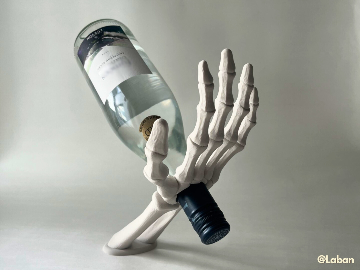 Skeleton Wine Bottle Holder