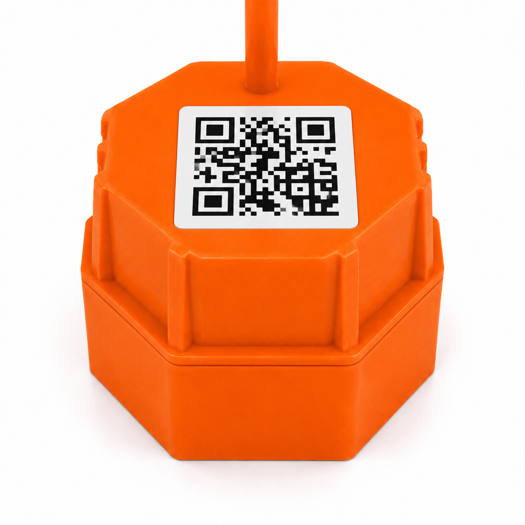 Grizzly SiteMarker™ QR Rebar Safety Cap