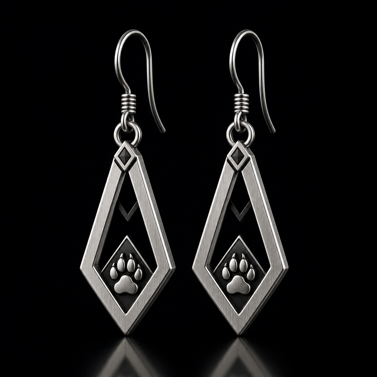 METAL FILLED CUSTOM EARRINGS