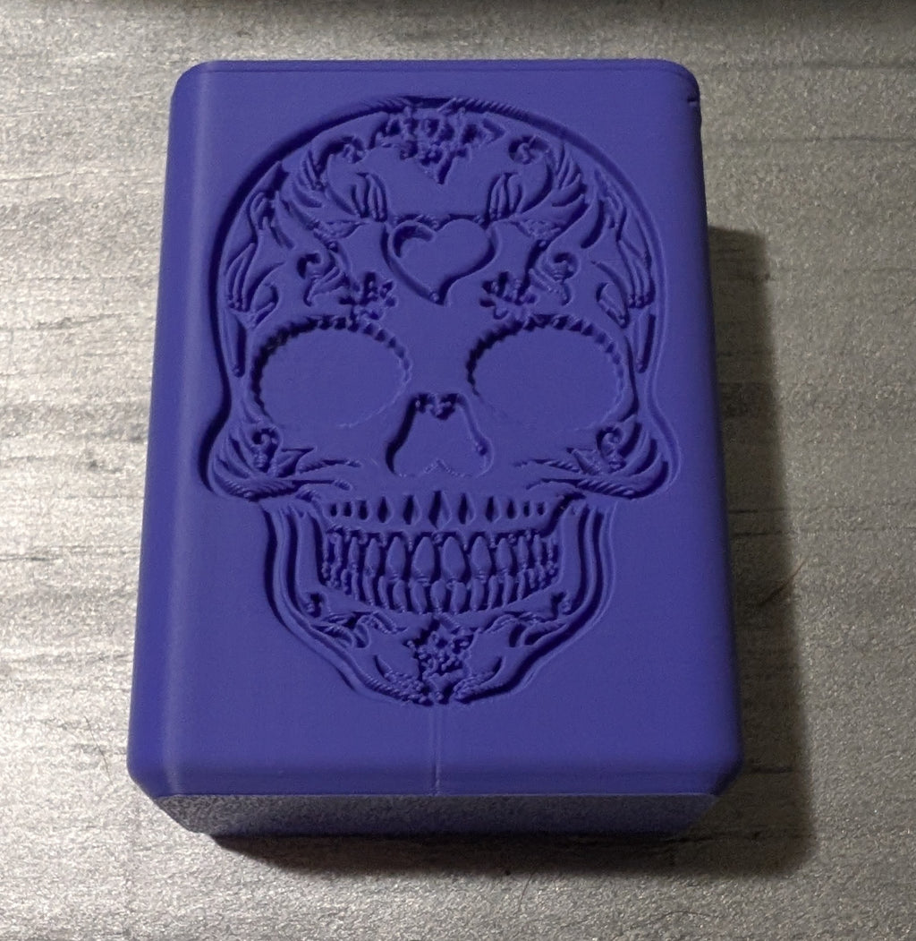 Sugar Skull Cigarette Case