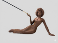 Ebony Collectible Incense Holder – 9.3" Wide Decorative Figure Burner
