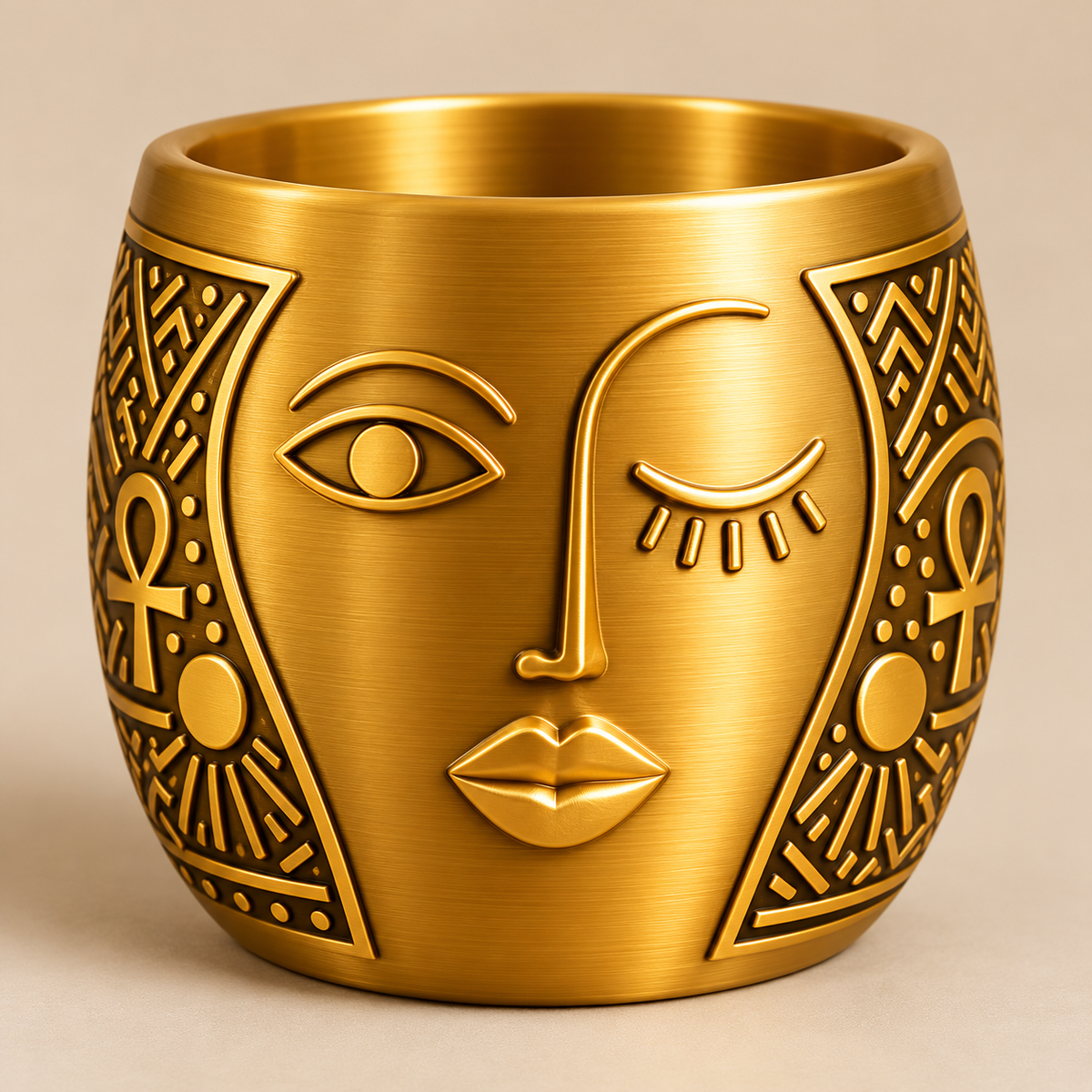 Egyptian Hieroglyphic planter