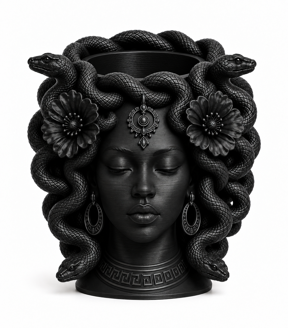 Black Medusa planter