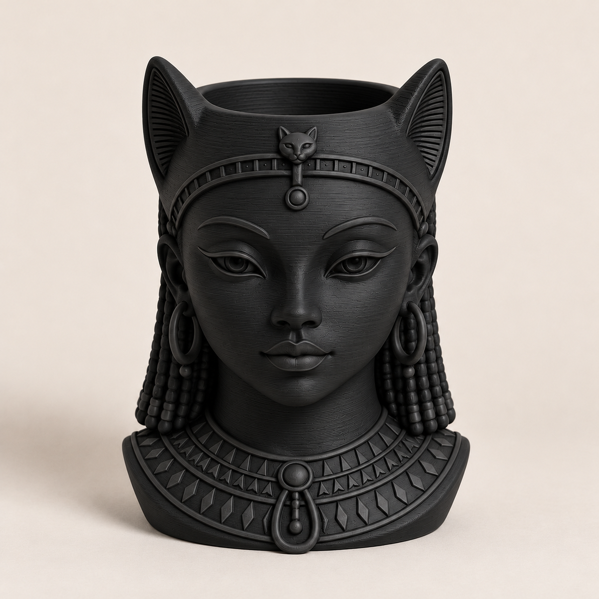 Egyptian Cat Goddess Planter