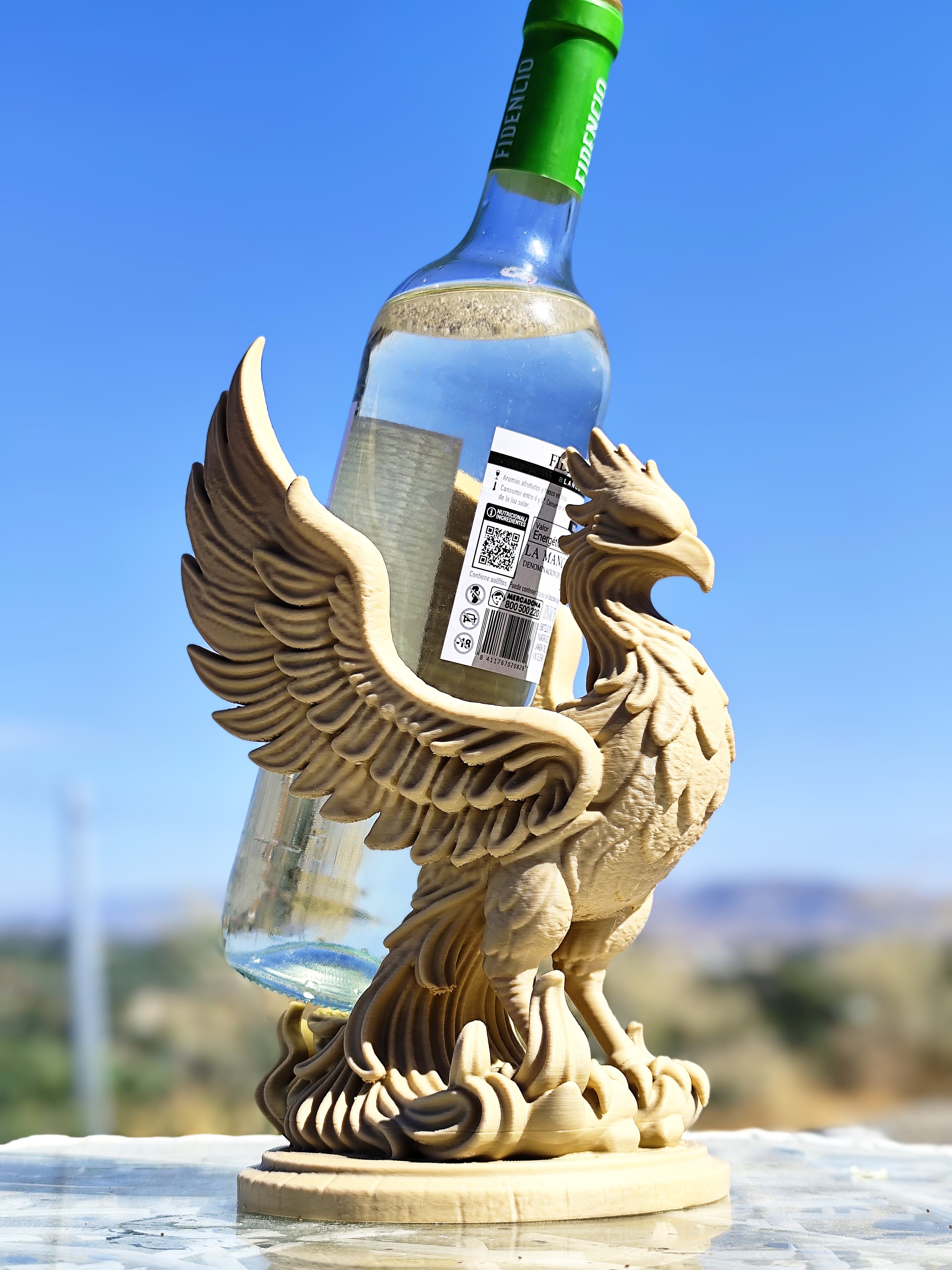 Phoenix Wine Bottle Holder