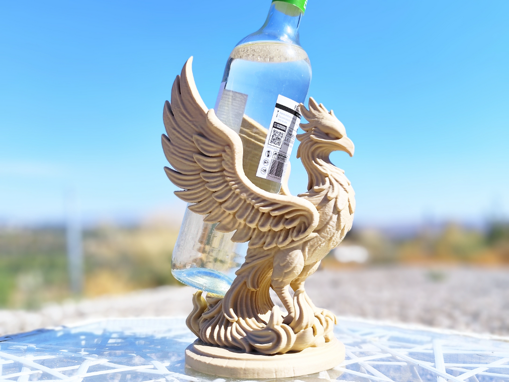 Phoenix Wine Bottle Holder