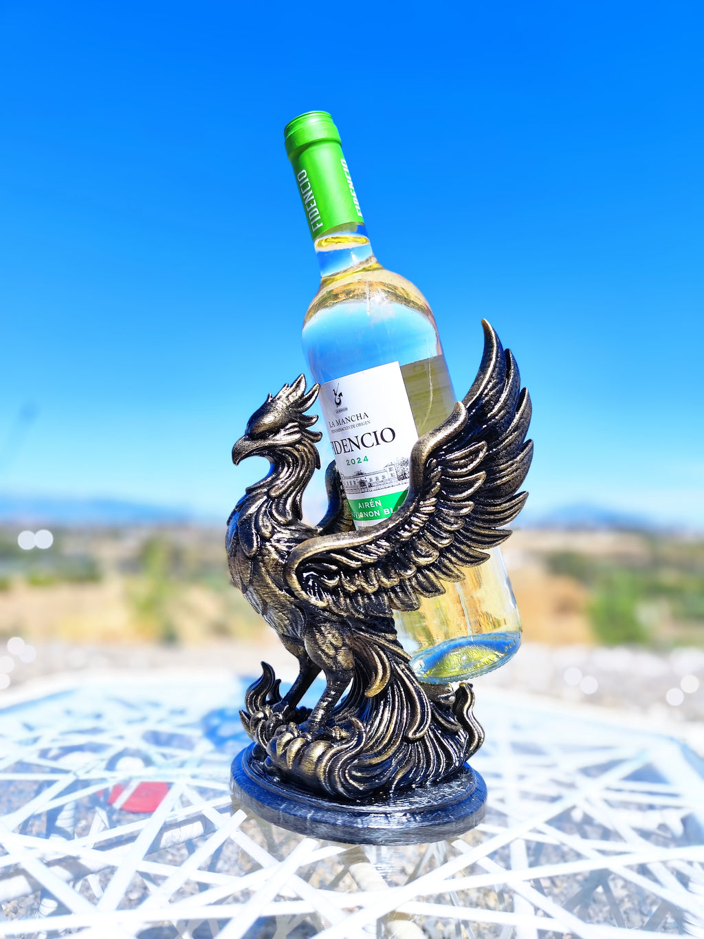 Phoenix Wine Bottle Holder