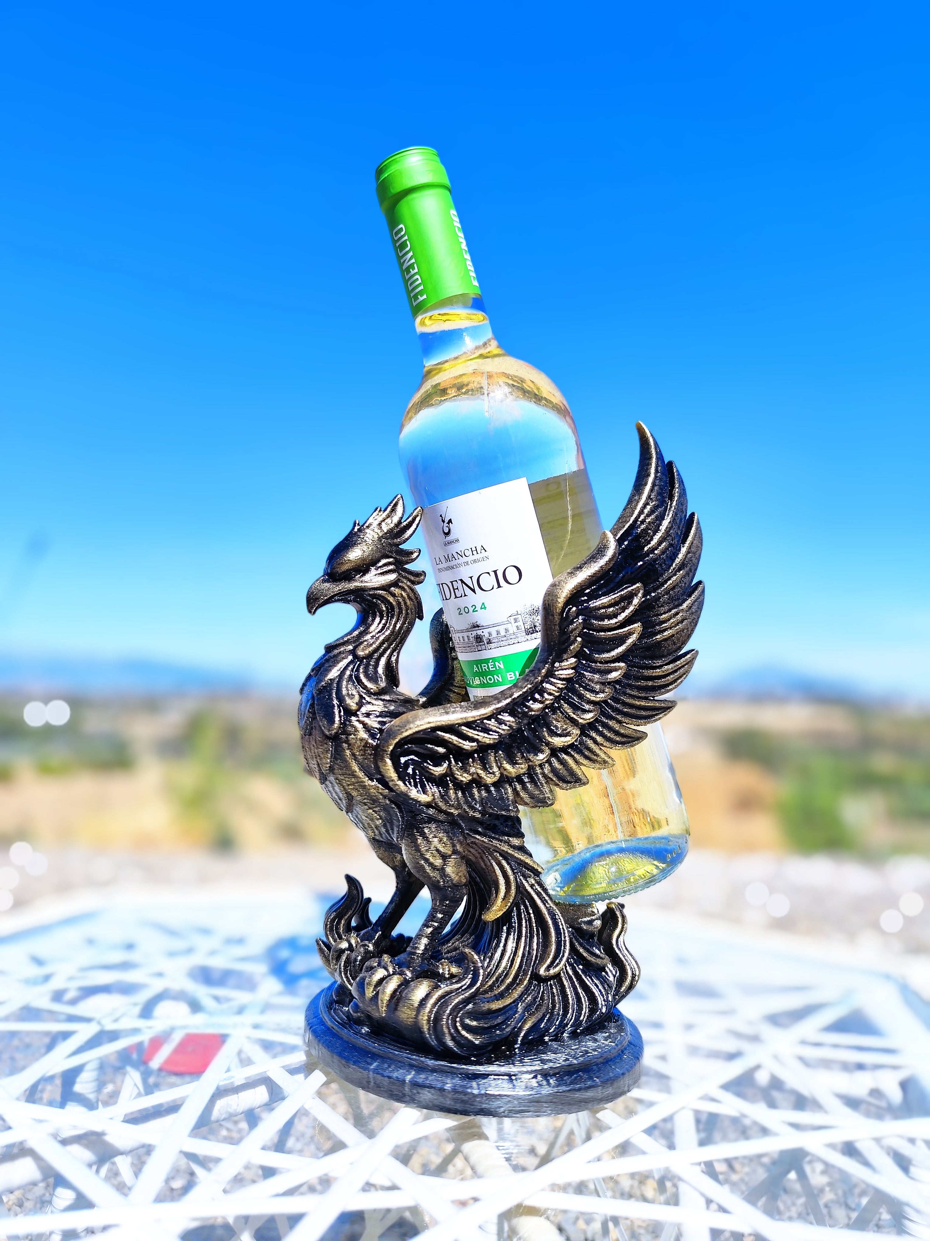 Phoenix Wine Bottle Holder