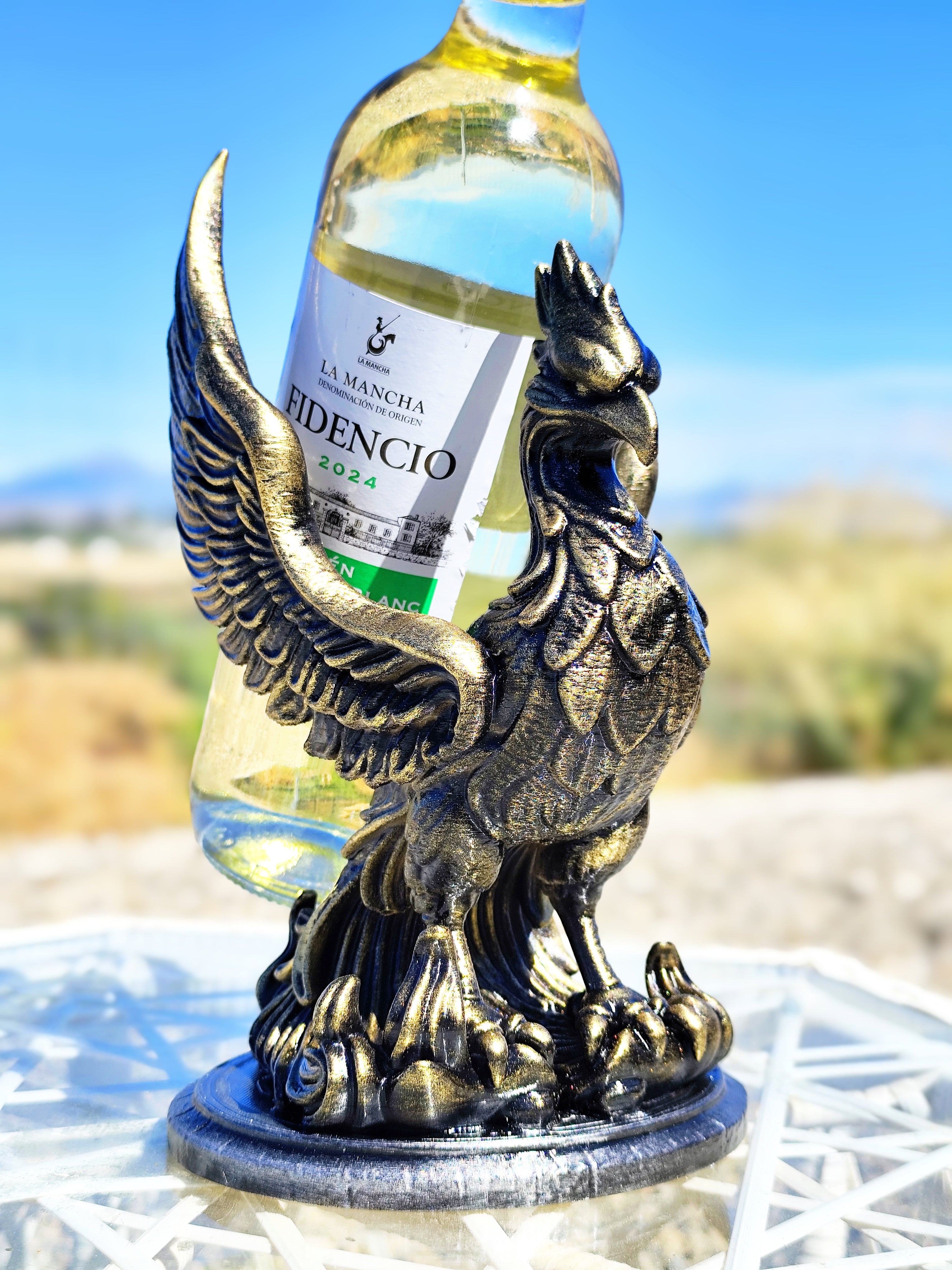Phoenix Wine Bottle Holder
