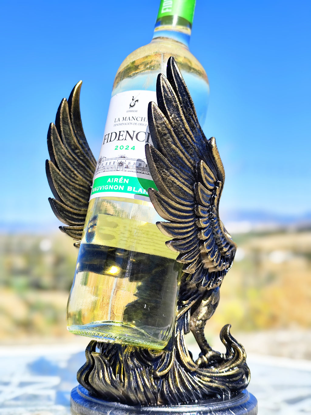 Phoenix Wine Bottle Holder