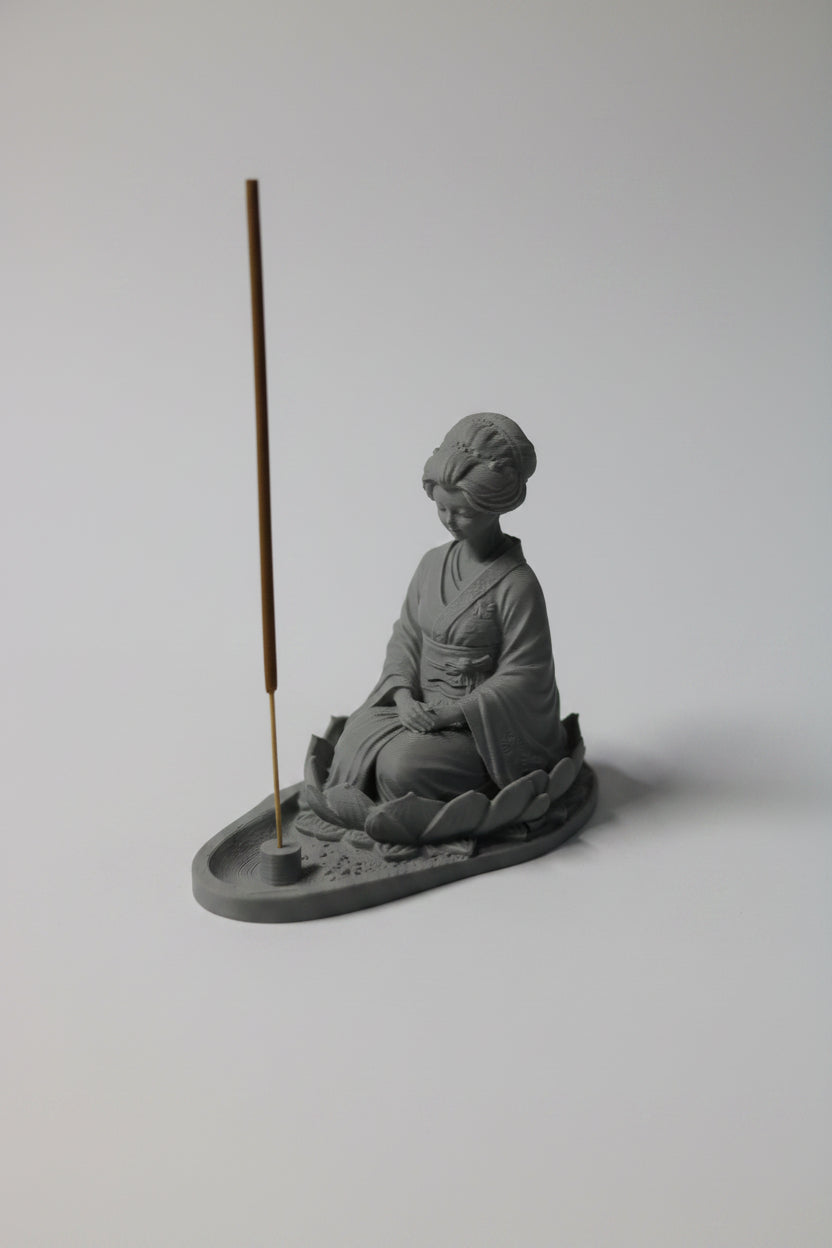 Geisha Zen Lotus Incense Holder