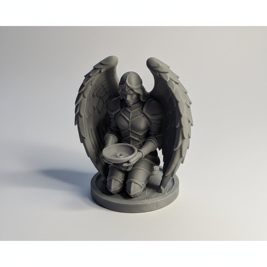Armored Angel Incense Holder