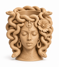 Tan Medusa planter