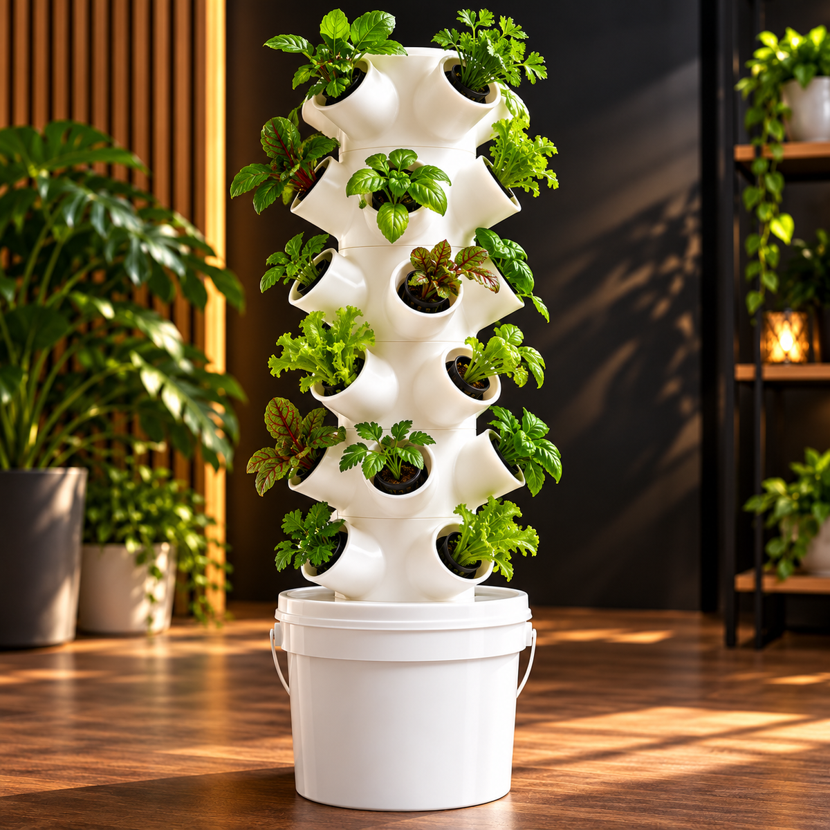 Grizzly FDM Standard Compact Hydroponic Tower System